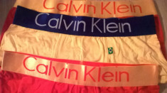 Lot 3 boxeri Calvin Klein COLECTIE NOUA cu tari foto