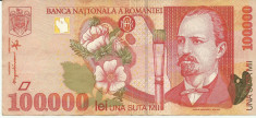 ROMANIA- 100000 LEI 1998- foto