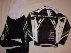 Echipament ciclism complet iarna toamna cannondale mtb lefty thermal fleece foto