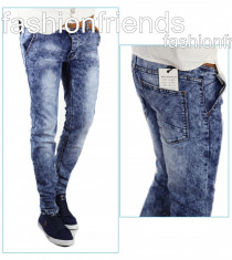 Blug tip ZARA - blugi barbati blugi slimfit blugi conici - CALITATE GARANTATA cod produs: 3327 foto