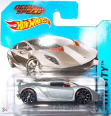 HOT WHEELS -REGULAR-SCARA 1/64-LAMBORGHINI SESTO ELEMENTO- ++2501 LICITATII !! foto