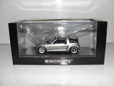 Macheta Smart Roadster Coupe Minichamps 1/43 foto