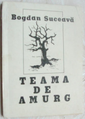 BOGDAN SUCEAVA - TEAMA DE AMURG (volum de debut, 1990) foto