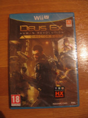 JOC WII U DEUS EX HUMAN REVOLUTION DIRECTOR&amp;#039;s CUT SIGILAT ORIGINAL / STOC REAL in Bucuresti / by DARK WADDER foto