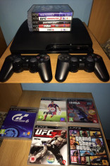 Consola PlayStation 3. PS 3. Folosita. Impecabila. 160 gb. Set complet. 5 Jocuri. foto