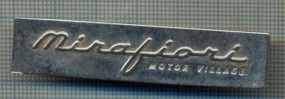 ATAM2001 MEDALIE 670 -PLACHETA - MIRAFIORI - MOTOR VILLAGE -CEL MAI MARE SPATIU EXPOZITIONAL DIN EUROPA - FIRMA FIAT, ITALIA-starea care se vede foto