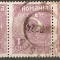 TIMBRE 104a1, ROMANIA, 1920, FERDINAND BUST MIC, 1 LEU, CURIOZITATE, DANTELURA MIXTA LINIE SI PIEPTENE, RARITATE, TIP DE EROARE SEMNALAT IN LITERATURA