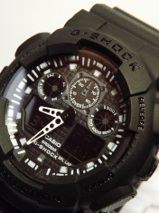 ceas CASIO G SHOCK GA100 BLACK (Poze reale,Garantie) foto