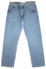 BLUGI LEVI&amp;#039;S 559 &amp;quot;RELAXED STRAIGHT&amp;quot; - (MARIME: W 32 / L 32) - Talie = 83 CM / Lungime Totala = 107 CM / Lungime Crac Interior = 80 CM foto