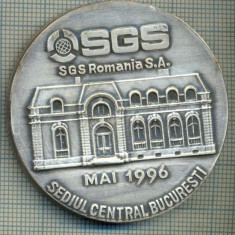 ATAM2001 MEDALIE 666 -SGS ROMANIA S.A. -MAI 1996 -SEDIUL CENTRAL BUCURESTI 1992 -BRAILA 1925-1947-cutie originala-starea care se vede