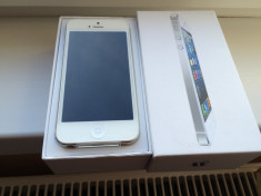 iPhone 5 16gb White/ALB = NOU = NEACTIVAT = la cutie foto