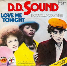 D.D. Sound - Love me tonight (1980, Strand) disco, Disc vinil single 7&amp;quot; foto