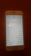 iPhone 6 64GB Gold Liber Retea de Fabrica Stare Ca Nou ! foto