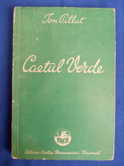 ION PILLAT - CAETUL VERDE ( VERSURI 1928-1934 ) * EDITIE NOUA INTREGITA - BUCURESTI - 1936 foto