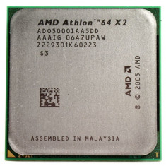 PROCESOR AMD ATHLON X2 5000+ 2x2.60GHZ REAL | SOCKET AM2 | TESTAT/100% FUNCTIONAL/ FARA PINI STRAMBI | GARANTIE 12 LUNI foto