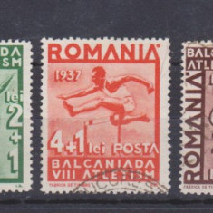1937 - A 8-A BALCANIADA DE ATLETISM - BUCURESTI