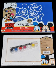 Set de pictura pentru copii Mickey Mouse. foto