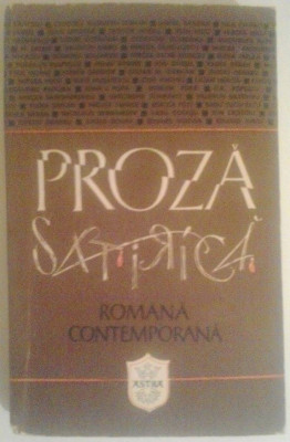 PROZA SATIRICA ROMANA CONTEMPORANA foto