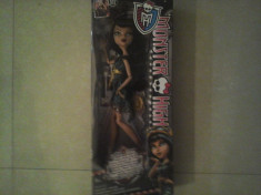 PAPUSA MONSTER HIGH CLEO DE NILE ORIGINALA MATTEL foto