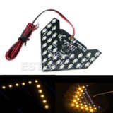 Set pereche semnale secventiale oglinda 33 SMD LED Audi BMW Renault Skoda VW, Universal