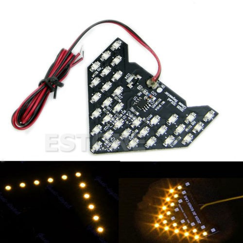 Set pereche semnale secventiale oglinda 33 SMD LED Audi BMW Renault Skoda VW