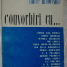ILARIE HINOVEANU-CONVORBIRI(V.G.PALEOLOG/ADRIAN PAUNESCU/AMZA PELLEA/M.SORESCU+)