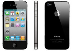 Iphone 4S 8gb black neverloked,noi sigilate la cutie 12luni garantie cu toate accesoriile!!PRET:290euro foto