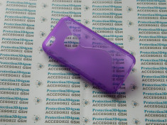 Husa protectie bumper gel TPU seria S-LINE APPLE IPHONE 4 4G 4S ! foto