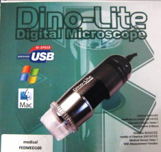 Video Dermatoscop USB Dino-Lite, pentru dermatoscopie computerizata - Fedmed100 - CEL MAI MIC PRET!!!! foto