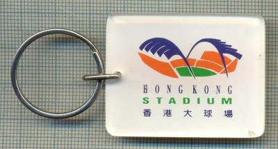ATAM2001- Breloc 211, pentru colectionari-TEMATICA FOTBAL-HONG KONG STADIUM foto