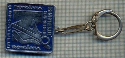 ATAM2001- Breloc 192, colectionari-MINISTERUL TINERETULUI SI SPORTULUI - ROMANIA foto