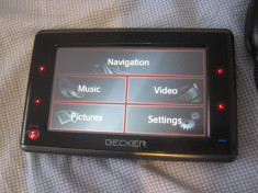 GPS navigatie 5&amp;amp;amp;rdquo; Becker BE7928 Bluetooth cu IGO 8 harti 2014 impecabil foto