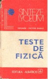 Teste de fizica