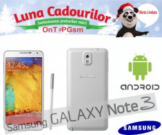 Vand samsung galaxy note 3, N9005, sigilat, GARANTIE, RETURNABIL IN 3 ZILE cu Garantia de Livrare foto