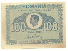 ROMANIA 100 LEI 1945 [16] foto