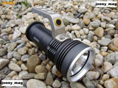 Lanterna POLICE 5000 W Gama Miner cu Led Cree XP-G R5 + incarcator si 2 Acumulatori 18650 / 4800 mAh foto