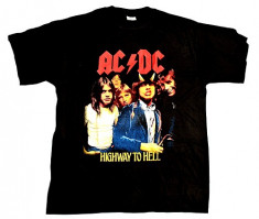 Tricou AC/DC &amp;amp;quot; highway to hell &amp;amp;quot; foto