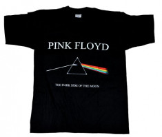 Tricou Pink Floyd &amp;amp;quot; the dark side of the moon &amp;amp;quot; foto