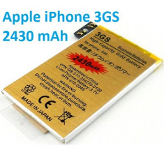 Vand Baterie Acumulator Apple iPhone 3GS 2430mAh Noua Baterie GOLD CAPACITATE MARE , APN 616-0346 MADE IN JAPAN foto