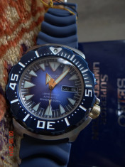 SEIKO BLUE SHARK MONSTER LIMITED EDITION AUTOMATIC SCUBA 200 meter DIVER foto