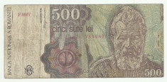 ROMANIA 500 LEI 1991 [5] foto