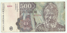 ROMANIA 500 LEI 1991 [1] foto