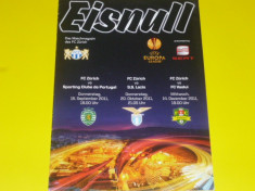 Program meci fotbal FC ZURICH - FC VASLUI - SS LAZIO - SPORTING (Europa League) foto