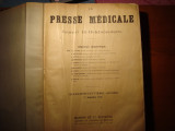 La presse medicale - 1939, franceza (presa medicala, medicina)