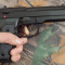 Pistol AER COMPRIMAT Airsoft BERETTA M 92F- 1100 Bile-GAS-1000 FOCURI