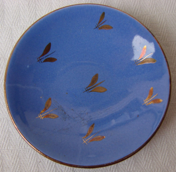 Farfurioara din ceramica suedeza marca Gefle