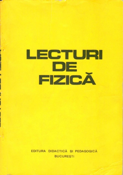 Lecturi de fizica