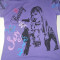 Tricou de fete, marimea 10-12 ani, cu Hannah Montana, ideal de joaca sau casa