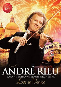 DVD original ANDRE RIEU, LOVE IN VENICE, THE 10TH ANNIVERSARY CONCERT foto