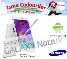 Telefon Samsung Note 4 G910F G910 slot 128 GB, 4G+ camera 16 MP procesor N910F Quad-Core 2,7 GHz 3 GB RAM Wi-Fi, Bluetooth foto